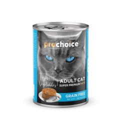 ProChoice Cat Pate Grain Free Adult Ψάρι & Λαχανικά 400gr
