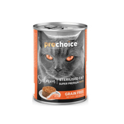 ProChoice Cat Pate Grain Free Adult Sterilized Σολομό 400gr