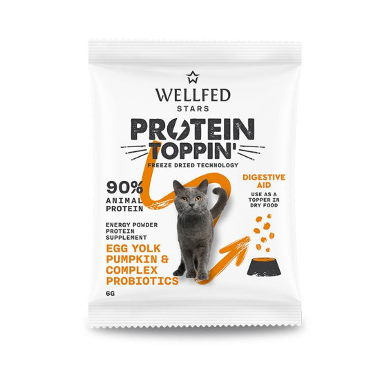  Protein Topping - Egg Yolk ,Pumpkin & Complex Probiotics 6g