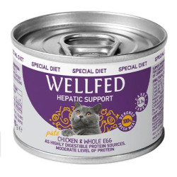 Wellfed Hepatic Support Chicken & Egg 200g