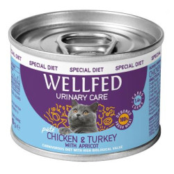 Wellfed Urinary Chicken & Turkey with Apricot 200g