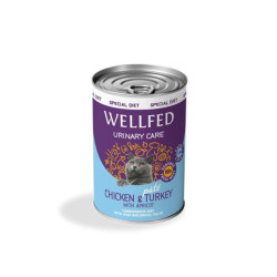 Wellfed Urinary Chicken & Turkey with Apricot 400g