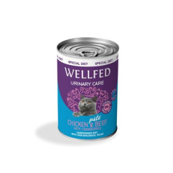 Wellfed Sterilised Urinary Chicken and Beef Κονσέρβα Πατέ 400gr