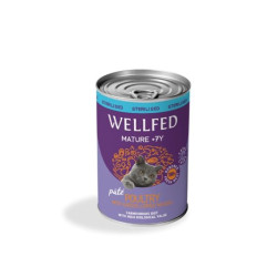 Wellfed Mature 7+ Χρονών Poultry in Broth with Mussel Κονσέρβα Πατέ 400gr
