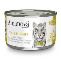 Amanova Cat Tuna and Shrimps Broth 70gr