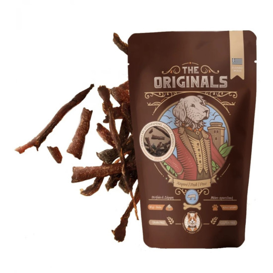 Λιχουδιές Σκύλου Λωρίδες Χοιρινό 80gr The Originals