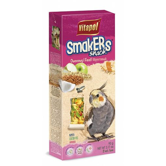 Vitapol Smakers Cockatiel με Φρούτα