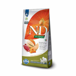 N&D Pumpkin Dog Duck & Cantaloupe Melon Adult Medium & Maxi 12kg