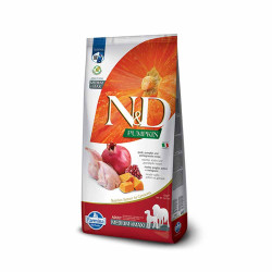N&D Pumpkin Dog Quail & Pomegranate Adult Medium & Maxi 12kg