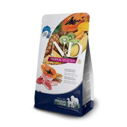 N&D Dog Tropical Fruits Lamb Spelt & Oats Adult Medium & Maxi 2kg