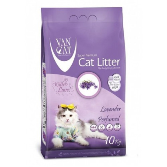 VAN CAT LAVENDER CLUMPING 10KG