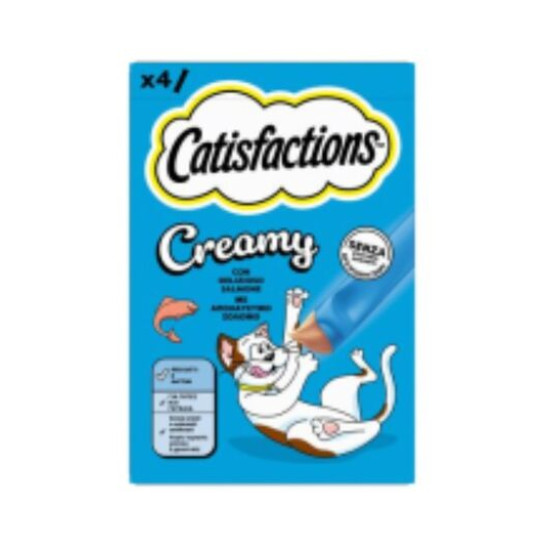 Catisfaction Creamy Σολομο 4x10gr