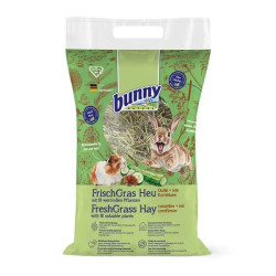 Bunny Χόρτο Fresh Grass Hay με Αγγούρι και Κόκκινο Κενταύριο 500gr