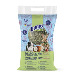 Bunny Χόρτο Fresh Grass Hay με Καρύδα και Άνθη Τριαντάφυλλου 500gr