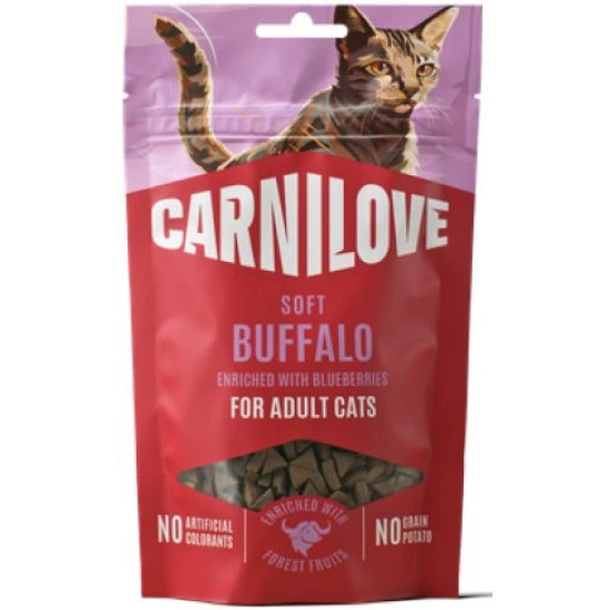 Carnilove Soft Adult Grain Free with Buffalo & Blueberries 50gr