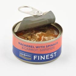 Finest Mackerel with Spinach and Carrot 85g