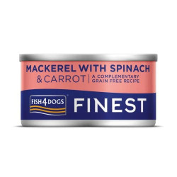 Finest Mackerel with Spinach and Carrot 85g