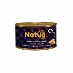 Natua Adult Κονσέρβα Lux Τόνος & Χτένια σε Ζελέ 85gr