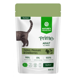 Nature's Protection Prime Sterilized Cat Turkey & Pheasant 85gr