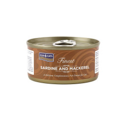 Finest Fish4Cats Sardine and Mackerel 70g
