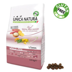 Unica Natura - Unico Mini Πάπια Ρύζι Πατάτα 2.5kg (KAΛΕΣΤΕ ΜΑΣ ΓΙΑ ΤΙΜΗ) ΑΜΕΣΑ ΔΙΑΘΕΣΙΜΟ 