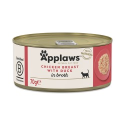 APPLAWS κοτόπουλο / πάπια σε ζωμό 70g