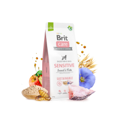 Brit Care Sustainable® Dog Sensitive insect & fish 1kg