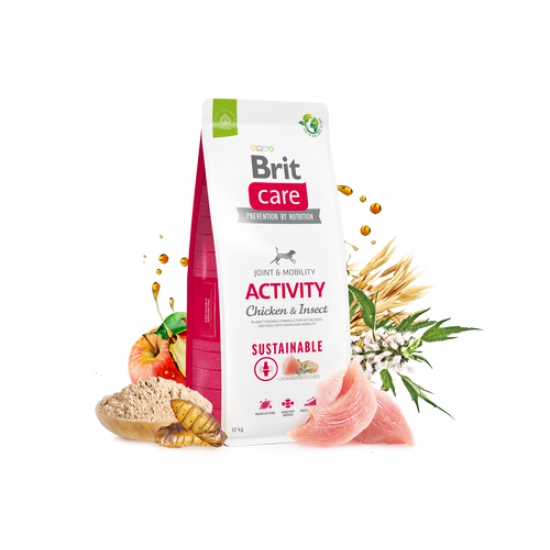 Brit Care Sustainable® Dog Activity chicken & insect 3kg