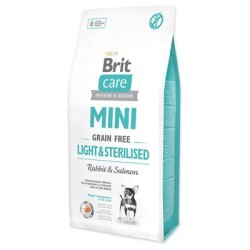 Brit Care Mini® Dog Grain Free Light & Sterilised rabbit & salmon 2kg