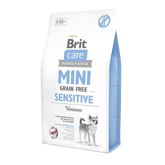 Brit Care Mini® Dog Grain Free Sensitive venison 2kg