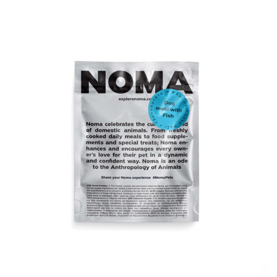 NOMA Μαγειρευτό Φαγητό για Σκύλους Μπακαλιάρο με Ρύζι και Γλυκοπατάτα 500gr (ΠΑΡΑΑΛΒΗ ΜΟΝΟ ΑΠΟ ΤΟ ΚΑΤΑΣΤΗΜΑ)