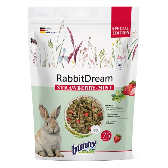 RABBIT DREAM STRAWBERRY-MINT 1.5kg