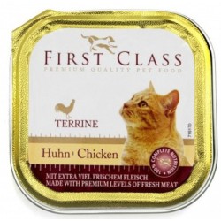 First Class Δισκάκι Γάτας Sterilised Chicken 100gr