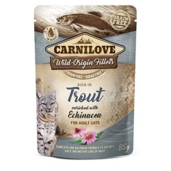 Carnilove Cat Trout enriched with Echinacea 85g