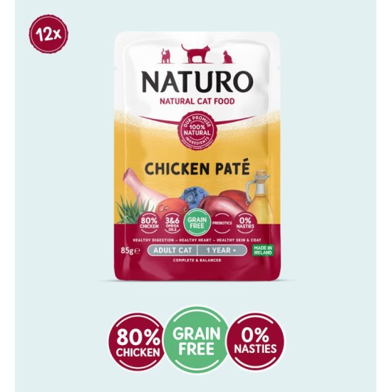 Naturo Cat GRAIN FREE Chicken Paté 85g