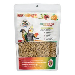 Evia Parrots Natural Fruit Formula Maintenance – Pellets για Parakeets – 500g