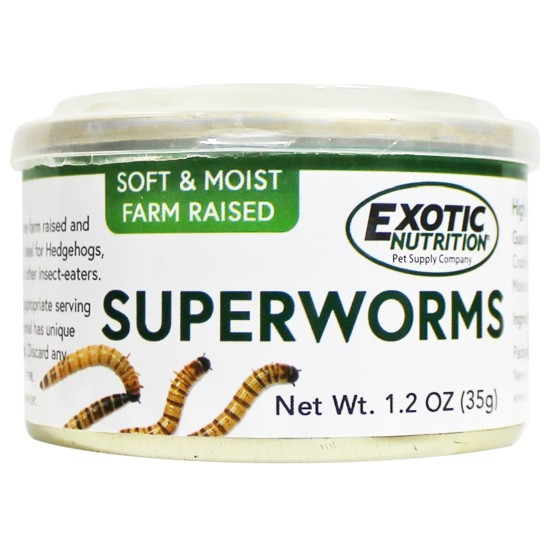 Canned Superworms 35g