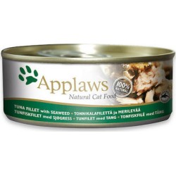 Applaws Natural Cat Food Τόνος / Φύκια Φιλέτο 156gr