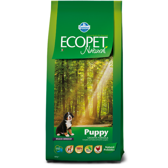 FARMINA ECOPET NATURAL puppy maxi 12kg + 2ΚG ΔΩΡΟ