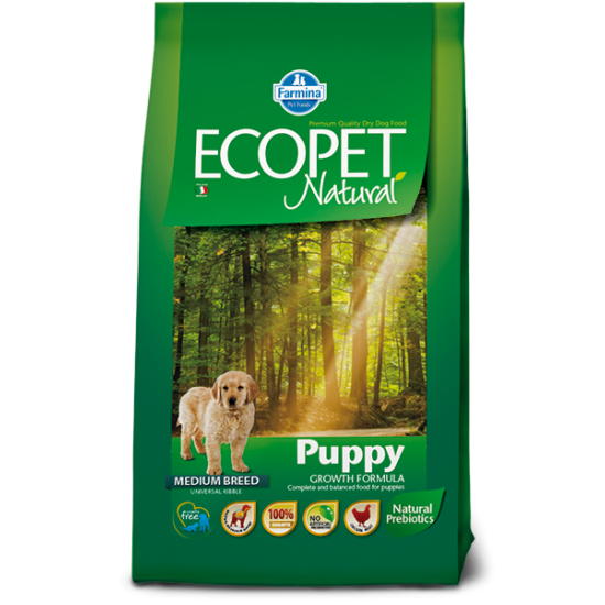 FARMINA ECOPET NATURAL puppy medium 2,5kg
