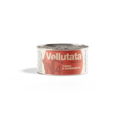 Natural Code 4 vellutata Υγρή Τροφή Γάτας βελουτέ με τόνο και γαρίδα 85gr