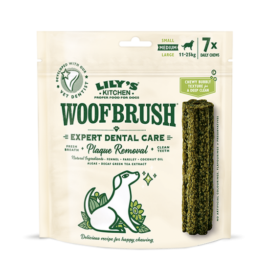 LILY'S KITCHEN WOOFBRUSH MEDIUM MULTIPACK