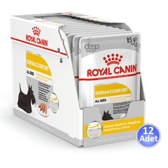 ROYAL CANIN DERMACOMFORT POUCH 85GR / 12 ΦΑΚΕΛΑΚΙΑ